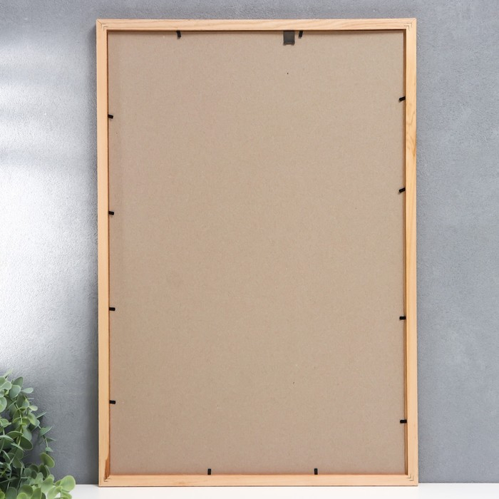 Фоторамка сосна с24 дуб 40х60 см (пластиковый экран)