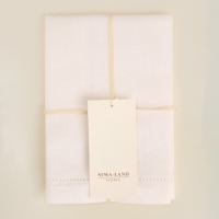 Салфетка с мережкой SL HOME Fiesta 30х40см-1 шт, лен 48%, хл 52%, 206 гр/м2