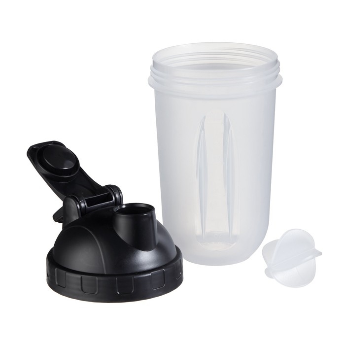 Шейкер спортивный для коктейлей и воды, 500 мл "Мастер К", 19.5 х 10 см