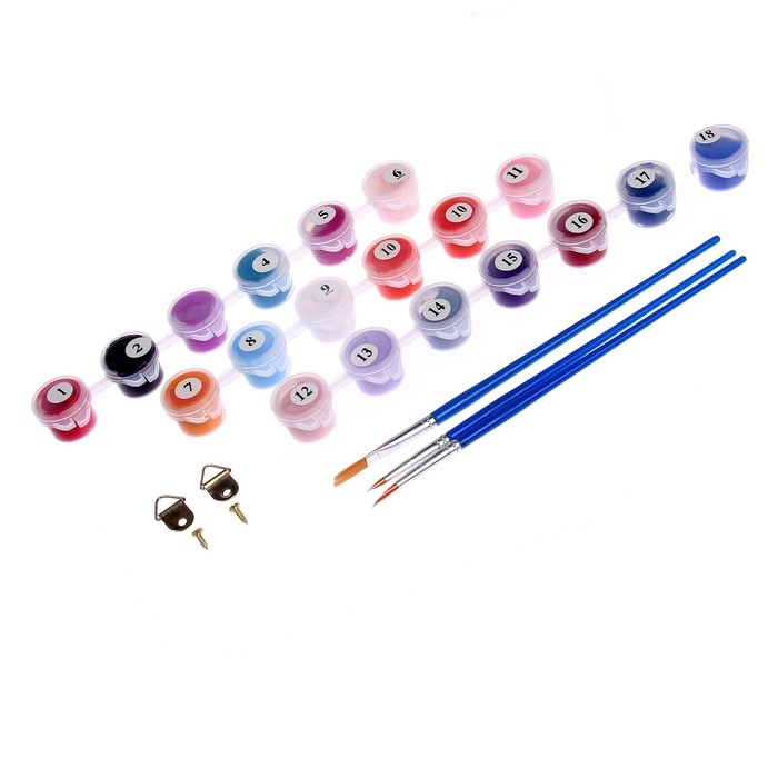 Картина по номерам на холсте с подрамником &laquo;Лиса&raquo;, 30х40 см