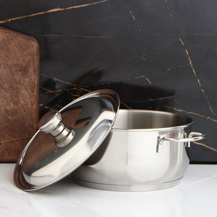 Кастрюля &laquo;Классика-прима&raquo;, 2.5 л, d=20 см, капсульное дно, индукция