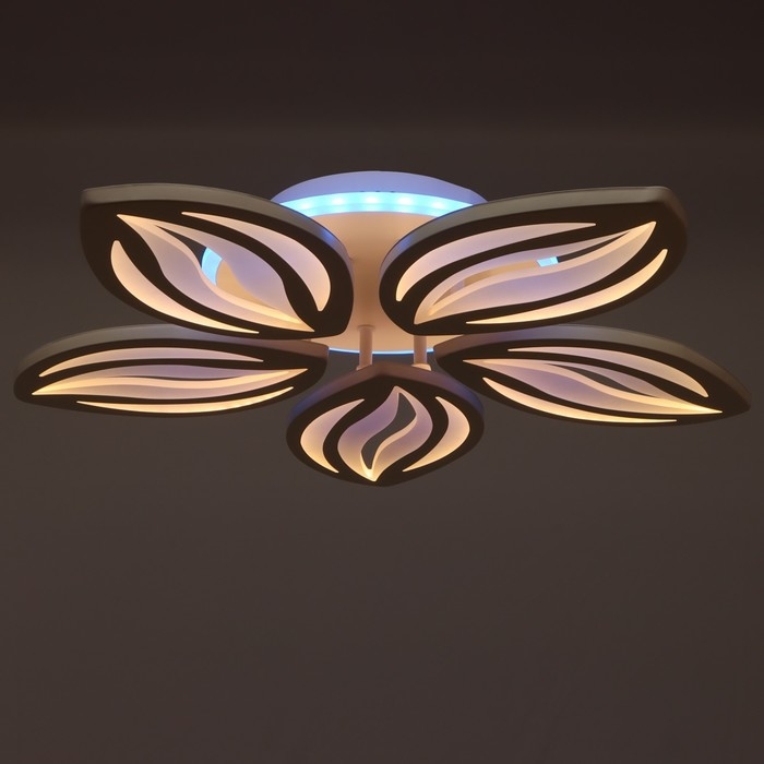 Светильник ГАЛЛОП "Галактика" 423700 LED 90W RGB белый 60,5х60,5х7,5см 4916809