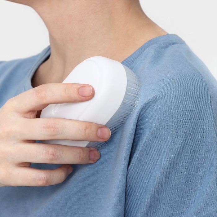 Щётка для обуви и одежды с мягким ворсом Доляна, 10&times;5,5&times;4,5, ворс 1,5 см