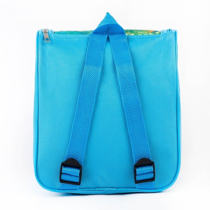 Рюкзак детский на молнии сверху, Текстиль, 20 см х 11 см х 26 см Рюкзак детский на молнии сверху, Текстиль, 20 см х 11 см х 26 см "Попугай Кеша", Союзмультфильм