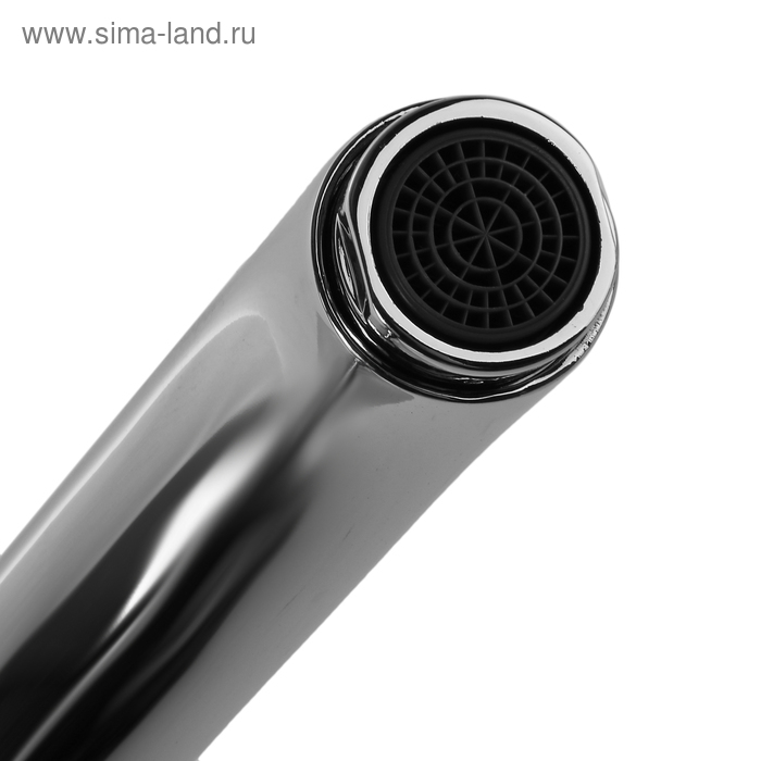 Cмеситель для кухни Accoona A4068, однорычажный, с гайкой, силумин, хром Cмеситель для кухни Accoona A4068, однорычажный, с гайкой, силумин, хром