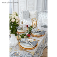 Скатерть Этель Classic style 220х145см +/-3см, 100% хлопок, саржа 190 гр/м2 Скатерть Этель Classic style 220х145см +/-3см, 100% хлопок, саржа 190 гр/м2