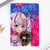 Брелок для ключей с местом под фото &laquo;Аниме&raquo;, 8 х 3 см