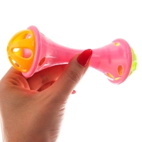 Погремушка &laquo;Гантелька&raquo;, цвет МИКС, Крошка Я