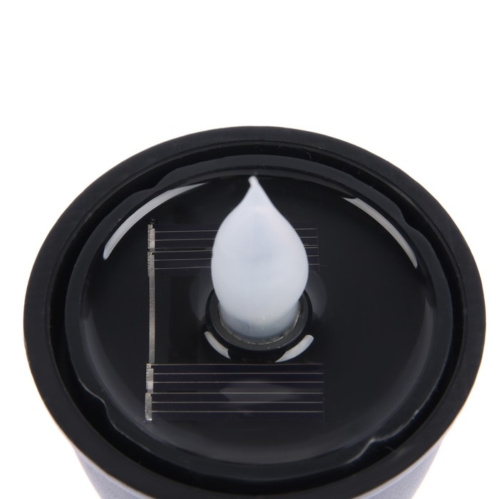 Садовый светильник Uniel Candle на солнечной батарее, 6.5 &times; 43 &times; 6.5 см, эффект пламени