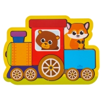 Головоломка «Паровозик» для самых маленьких Головоломка «Паровозик» для самых маленьких