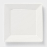 Тарелка фарфоровая квадратная Wilmax Stella, 25&times;25 см, цвет белый