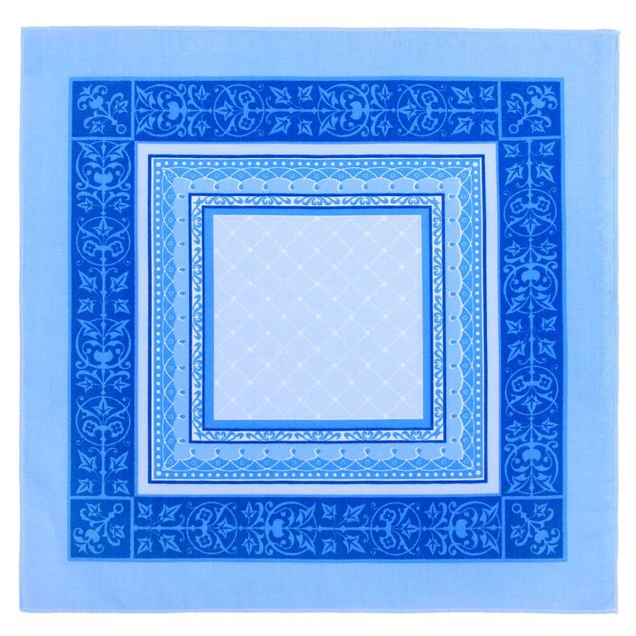 Мужские носовые платки Мужские носовые платки "Этель" размер 30х30 см, (набор 12 шт,), цвет синий, рисунок МИКС