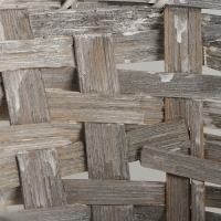 Набор корзин плетеных, D23х18/42 см, D27х19/44 см, D29х19/46 см, 3 шт, серые, бамбук Набор корзин плетеных, D23х18/42 см, D27х19/44 см, D29х19/46 см, 3 шт, серые, бамбук