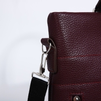 Сумка деловая TEXTURA, большой размер, цвет бордовый Сумка деловая TEXTURA, большой размер, цвет бордовый