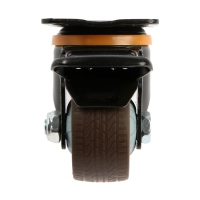 Колесо мебельное CAPPIO d=62,на площадке,со стопором,поворотное, покрытие TPR Колесо мебельное CAPPIO d=62,на площадке,со стопором,поворотное, покрытие TPR