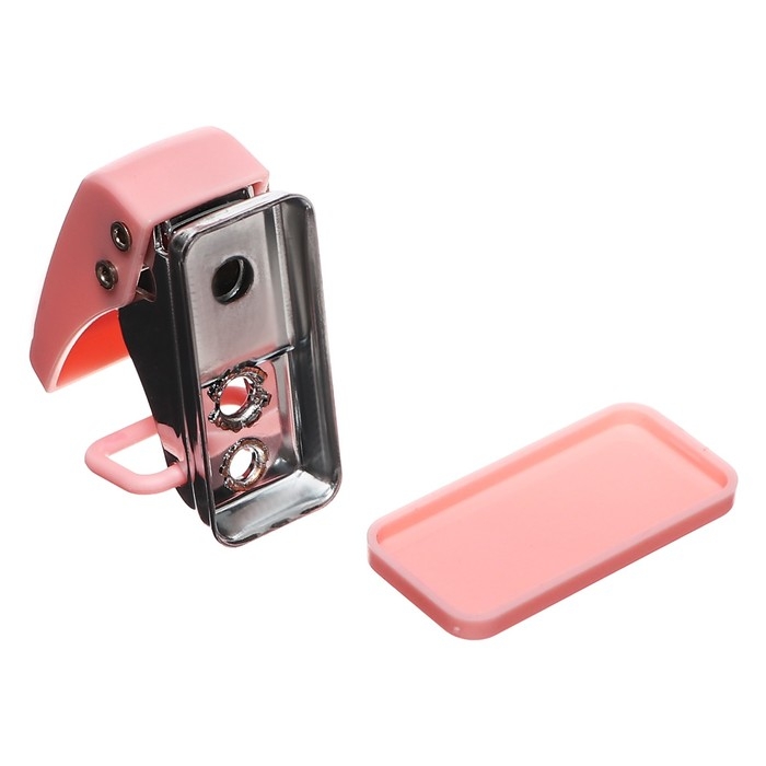 Дырокол на 1 отверстие, до 10 листов, металлический, МИКС Дырокол на 1 отверстие, до 10 листов, металлический, МИКС