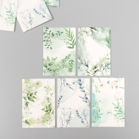 Бирка картон "Цветы 06" набор 10 шт (5 видов) 4х6 см Бирка картон "Цветы 06" набор 10 шт (5 видов) 4х6 см