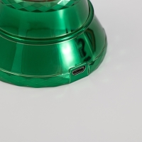 Лава лампа &laquo;Елка&raquo; LED 3хААА, USB зеленый 6,5х6,5х23,7см