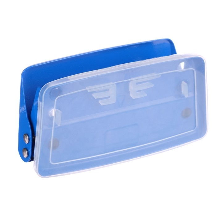 Дырокол металлический 10 листов, Attomex, синий