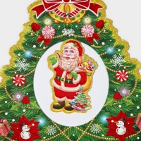 Декоративное украшение (подвеска) "Новогодняя ёлка" 62х36 см Декоративное украшение (подвеска) "Новогодняя ёлка" 62х36 см