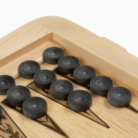 Нарды деревянные большие, настольная игра "Конь", 60 х 60 см, с шашками Нарды деревянные большие, настольная игра "Конь", 60 х 60 см, с шашками