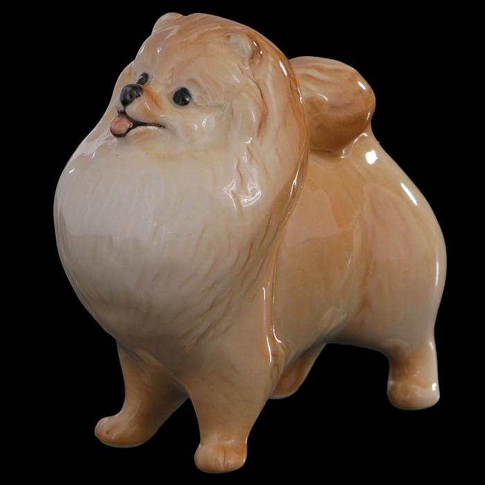 Сувенир &laquo;Шпиц померанский&raquo;, 8&times;4&times;8 см, ручная работа, фарфор