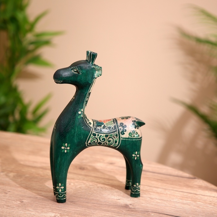 Сувенир Сувенир "Жираф" батик, дерево 25 см