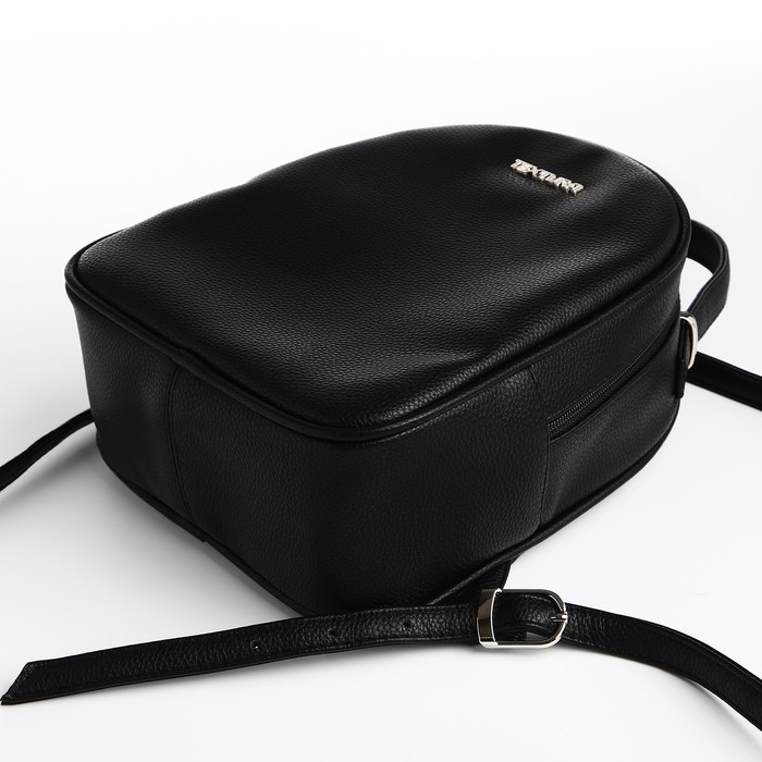 Рюкзак женский городской, TEXTURA, цвет чёрный