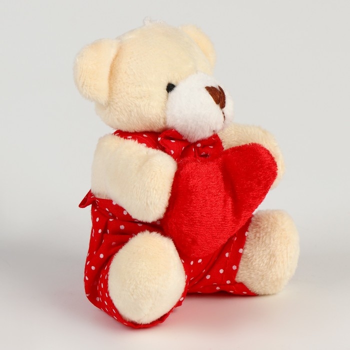 Мягкая игрушка «Медведь с сердцем» на подвесе, виды МИКС Мягкая игрушка «Медведь с сердцем» на подвесе, виды МИКС