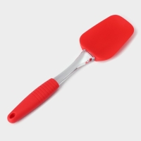 Лопатка Доляна &laquo;Про&raquo;, силикон, 25,5 см, цвет МИКС