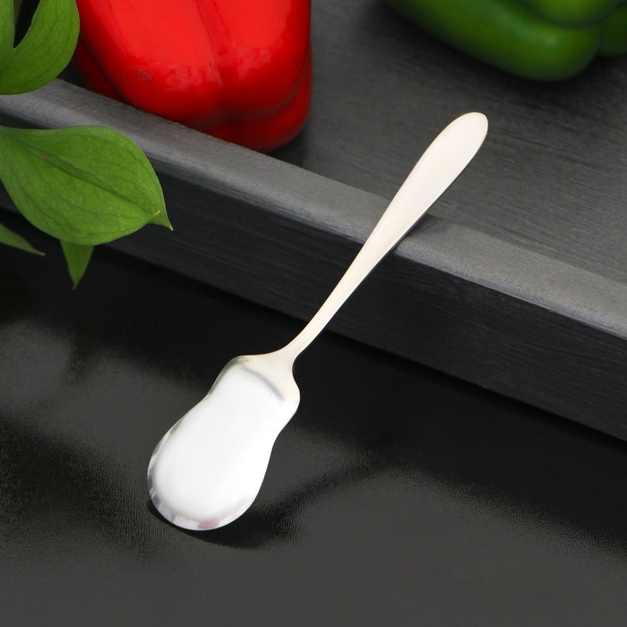 Тёрка для сыра Доляна Steel, 13,5&times;3 см, цвет серебристый