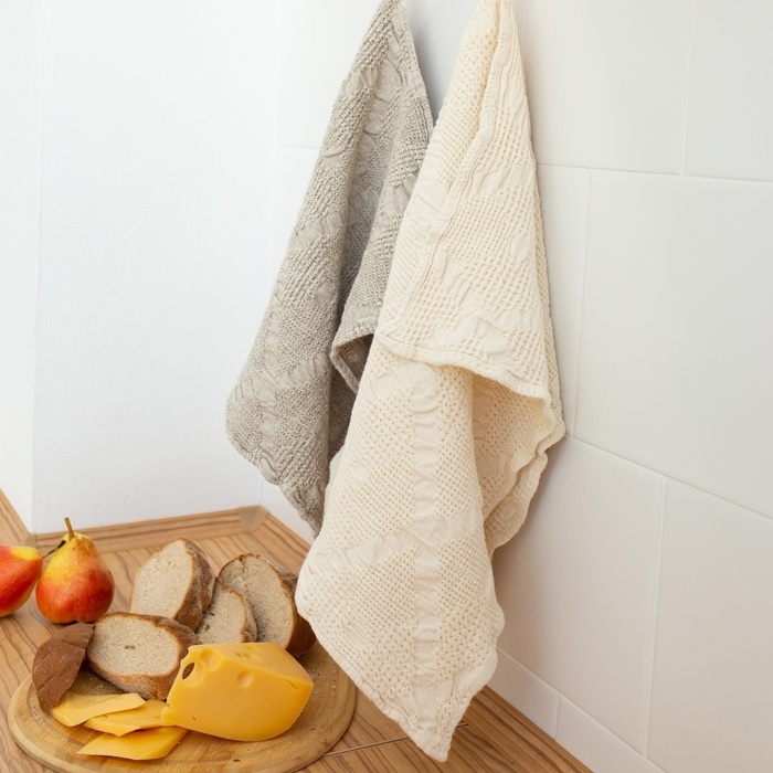 Полотенце SL HOME Linen collection,  35х55см, лён 80%, хл.20%, 265 гр/м2