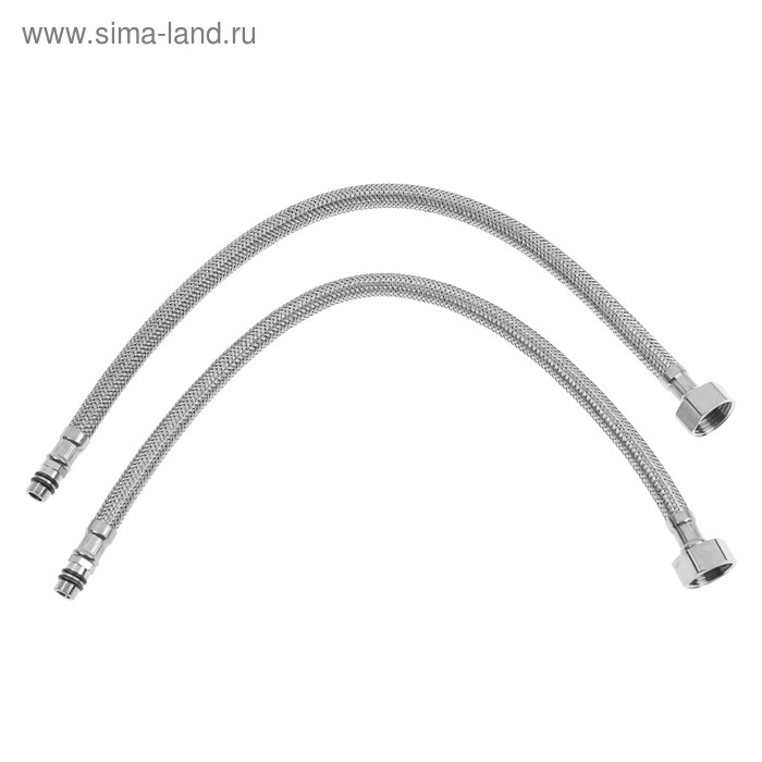 Смеситель для раковины Accoona A96111G, однорычажный, с гайкой, силумин, белый/хром