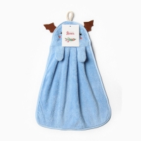 Салфетка декоративная Доляна "Дракончик" 25х34 см, 280 г/м2 микрофибра, 100% п/э