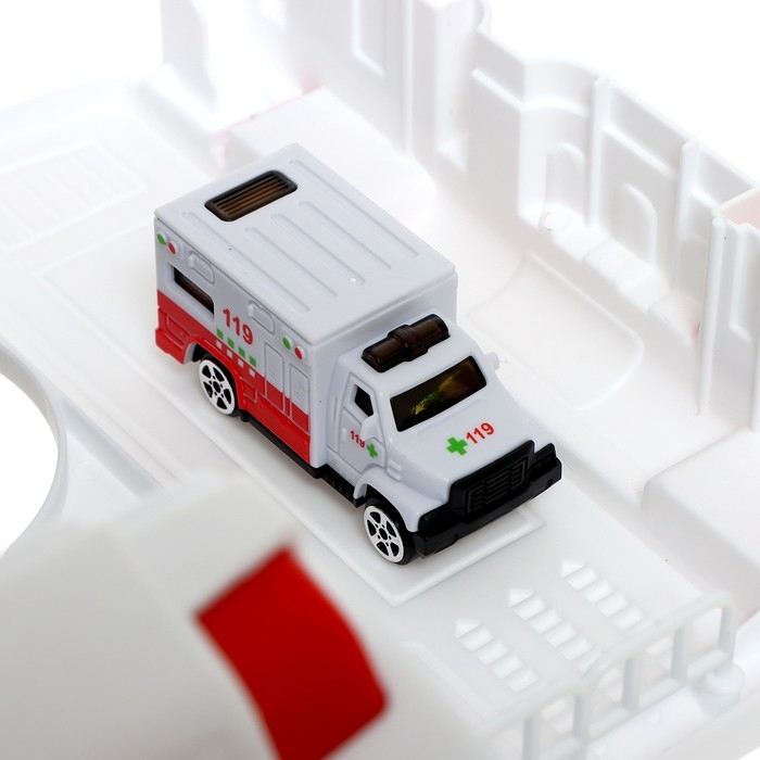 Парковка &laquo;Скорая&raquo;, трансформация, подвижные детали