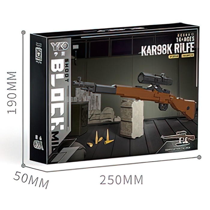 Конструктор-Мини &laquo;Оружие. Трёхлинейка&raquo;, 1130 деталей