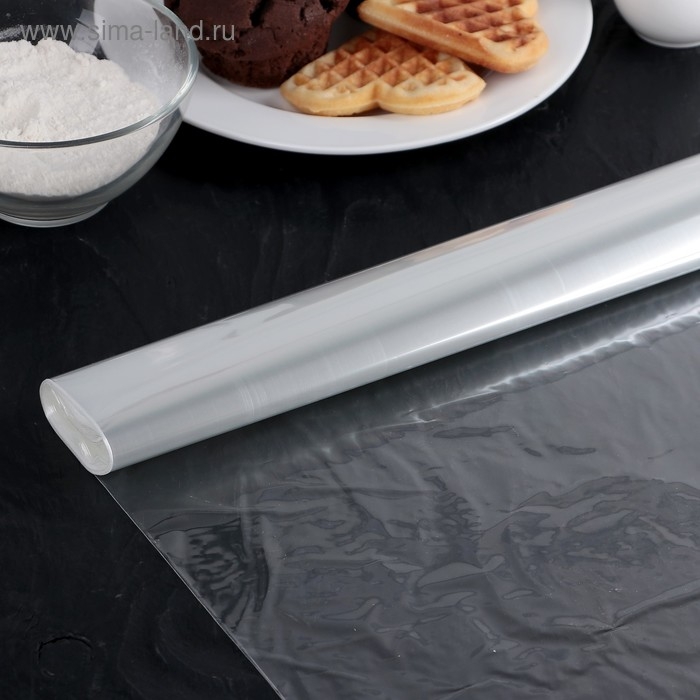 Рукав для запекания XXL Gurmanoff, 38 см &times; 7 м,, 14 мкм, с клипсами