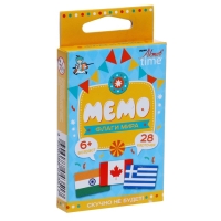 Настольная игра &laquo;МЕМО. Флаги. Мир&raquo;