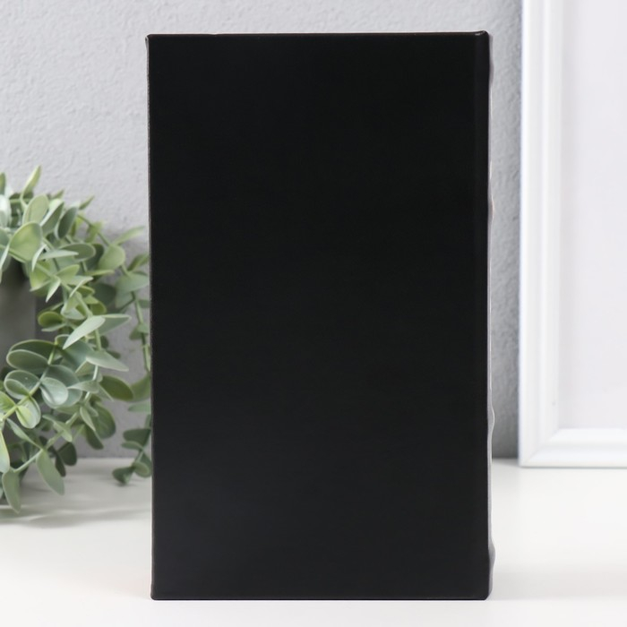 Сейф-книга дерево кожзам Сейф-книга дерево кожзам "Пёрышко" золото 21х13х5 см