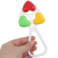 Погремушка на палочке «Сердечки», виды МИКС Погремушка на палочке «Сердечки», виды МИКС