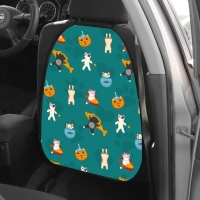 Накидка на сиденье автомобильное Cartage Кошки, ПВХ, 60 х 45 см, европодвес Накидка на сиденье автомобильное Cartage Кошки, ПВХ, 60 х 45 см, европодвес