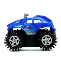 Машина-перевёртыш &laquo;Полиция&raquo;, работает от батареек, световые эффекты, МИКС