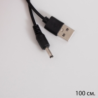 Светильник колба &laquo;Дед мороз и пряничный домик&raquo; 1,5Вт, LED, 3xAAA, черный USB 11х11х21см