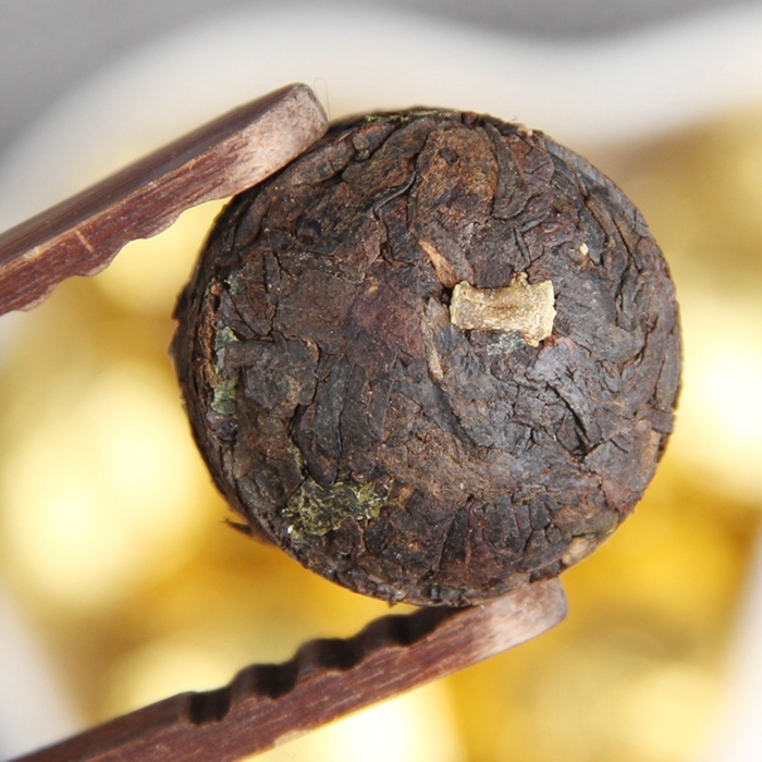 Китайский чай Шу Пуэр Но Ми Сян "ДЖЕКИЧАЙ", новый год, 100 г