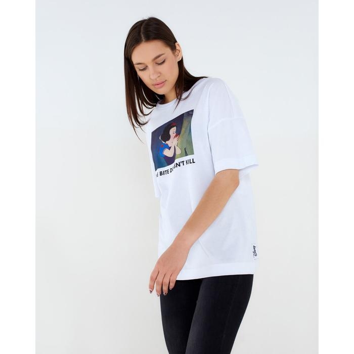 Футболка &laquo;Белоснежка&raquo; Принцессы oversize, цвет белый