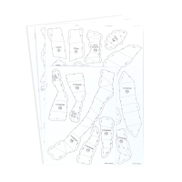 Полигональная фигура из бумаги &laquo;Кошка&raquo;, 35 х 40 х 12 см