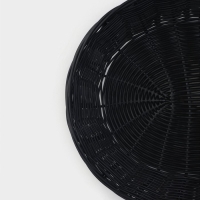 Корзинка для подачи Доляна «Плетёнка», 27×22×6 см, цвет коричневый Корзинка для подачи Доляна «Плетёнка», 27×22×6 см, цвет коричневый