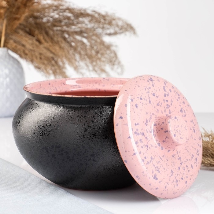 Жаровня Жаровня "Малая" 2л, без ручек, мрамор