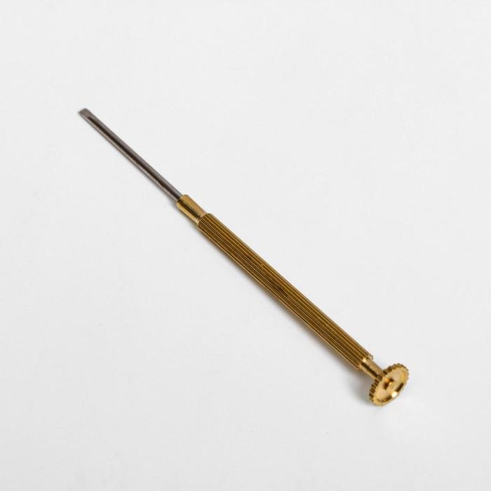 Отвертка плоская 1.4 мм, инструмент для ремонта часов (точных работ) Отвертка плоская 1.4 мм, инструмент для ремонта часов (точных работ)