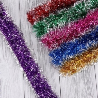 Мишура "Концы" d-6 см, 200 см, микс Мишура "Концы" d-6 см, 200 см, микс